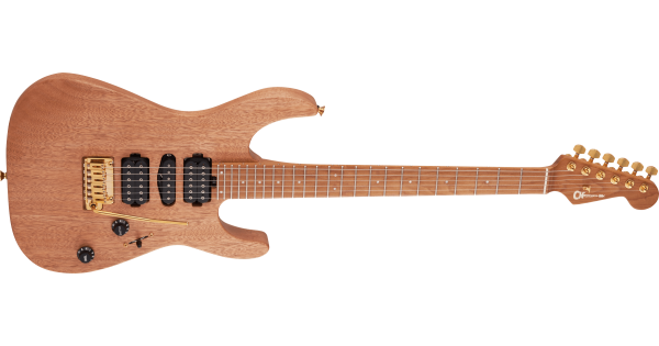 Charvel Pro-Mod DK24 HSH 2PT CM Mahogany Natural - BimotorDJ